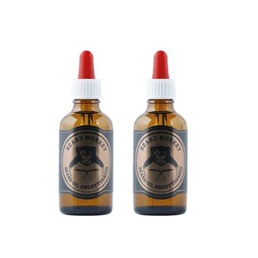 2-pack Beard Monkey Beard Oil Sweet Tobacco 50ml