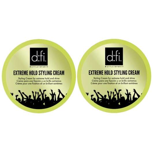 2-Pack D:fi Extreme Hold Styling Cream 75g