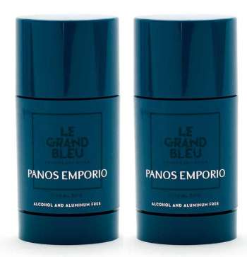 2-pack Panos Emporio Le Grand Bleu Deostick 75ml