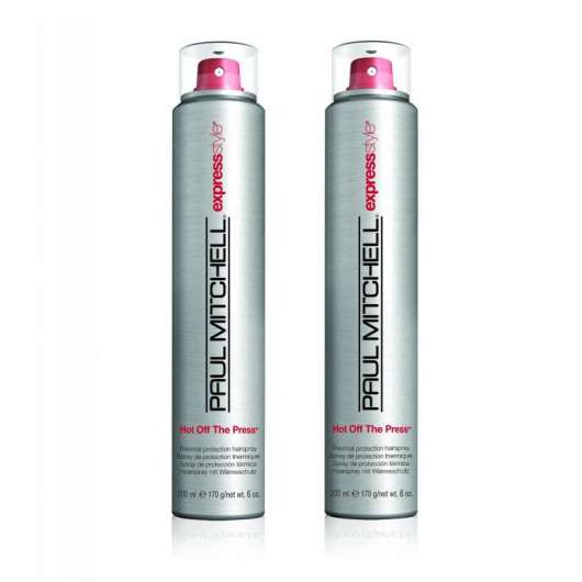 2-pack Paul Mitchell Flexible Style Hot Off The Press 200ml