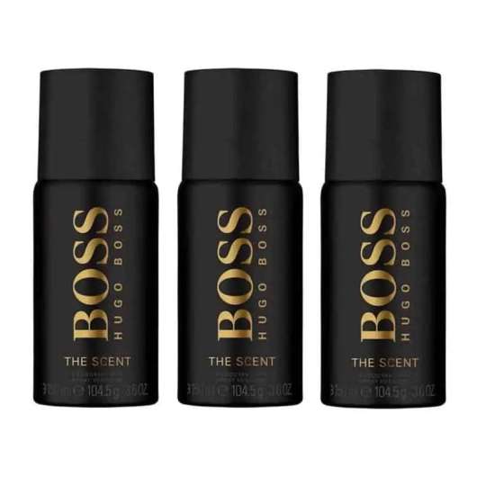3-pack Hugo Boss The Scent Deo Spray 150ml