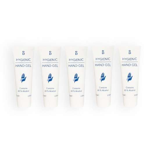 5-pack Brilliant Smile Hygienic Hand Gel With Alcohol 75ml