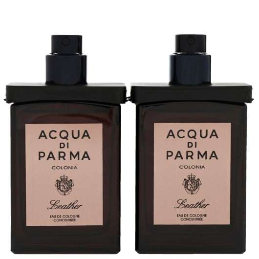 Acqua di Parma Colonia Leather Edc 2 x 30ml Travel Sprayrefils