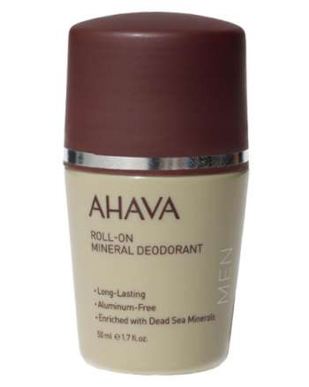 AHAVA Mens Roll-On Mineral Deodorant 50 ml