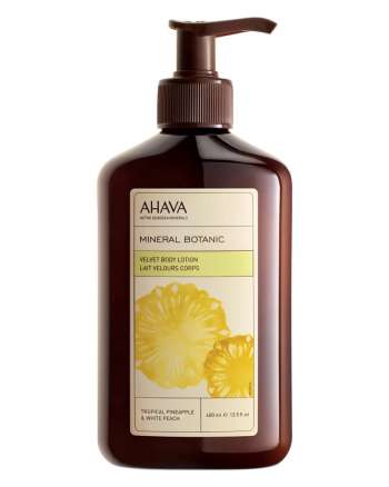 AHAVA Velvet Body Lotion - Tropical Pineapple & White Peach 400 ml