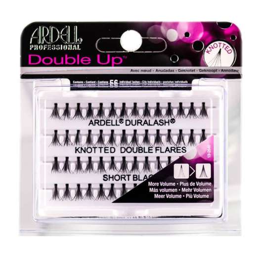 Ardell Individual Double Up Knotted Long Black