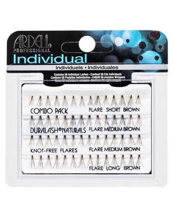 Ardell Individuals DuraLash Knot-Free - Combo Pack Brown