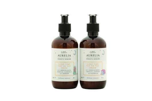 Aurelia Probiotic Skincare Sleep Time Top to Toe Wash and Cream Duo 240ml