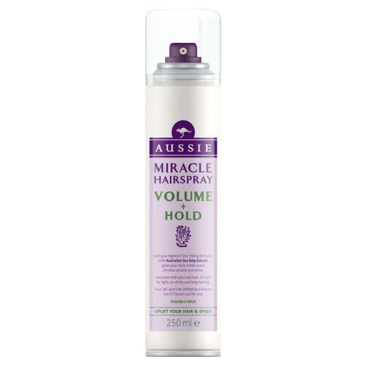 Aussie Miracle Hairspray Volume + Hold 250 ml
