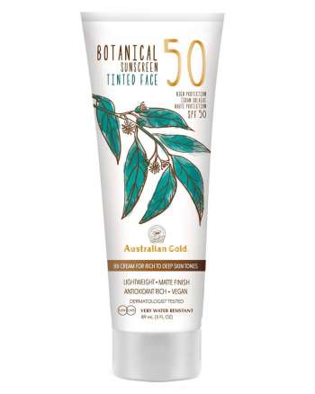Australian Gold Botanical Sunscreen BB Cream Rich Deep SPF 50  89 ml
