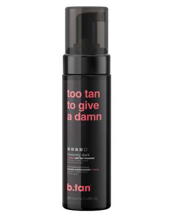 b.tan Too Tan To Give A Damn 1 Hour Self Tan Mousse  200 ml