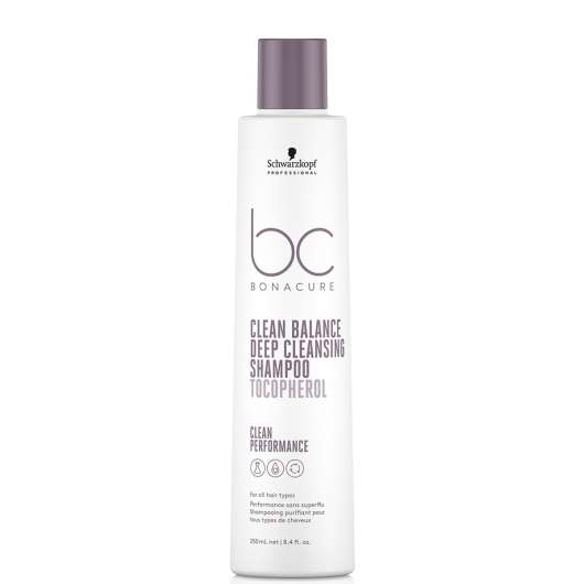 BC Bonacure Clean Balance Deep Cleansing Shampoo Tocopherol 250 ml