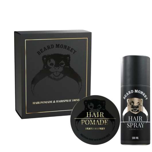 Beard Monkey Hair Pomade & Hairspray 100ml