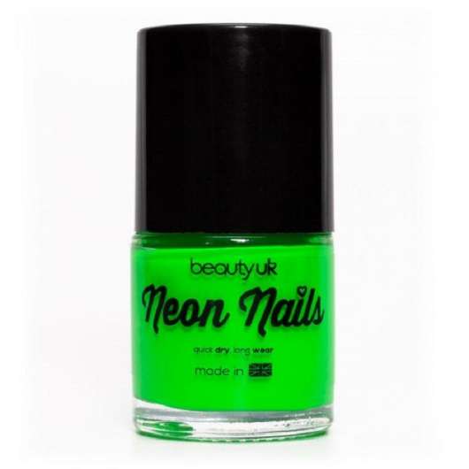 Beauty UK Neon Nail Polish - Green