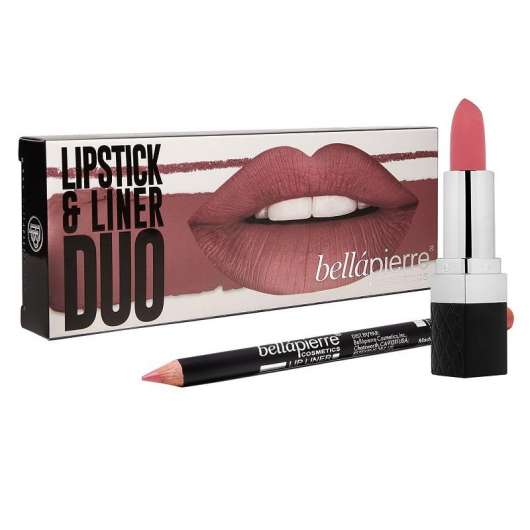 Bellapierre Lipstick & Liner Duo - Nude
