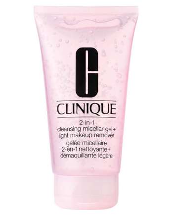 Clinique 2-in-1 Cleansing Micellar Gel + Light Makeup Remover 150 ml