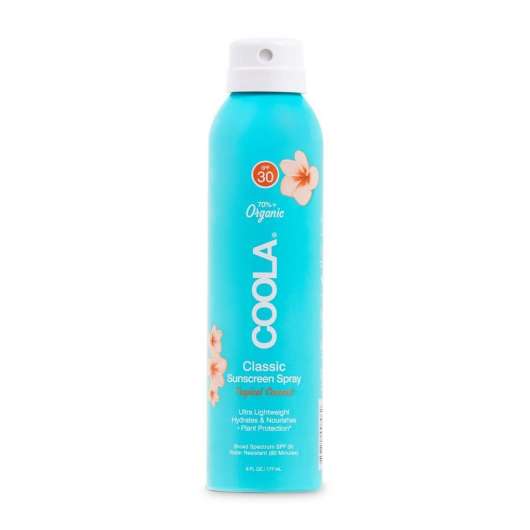 COOLA Classic Body Organic Sunscreen Spray SPF 30 Tropical Coconut 177ml