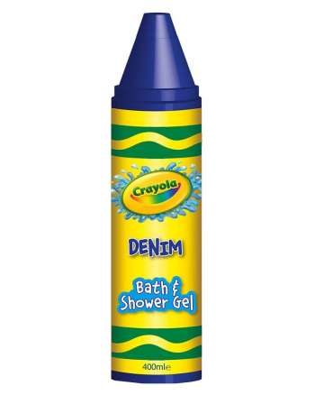 Crayola Denim Bath & Shower Gel 400 ml