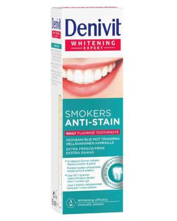 Denivit Toothpaste Smokers Anti-Stain 50 ml