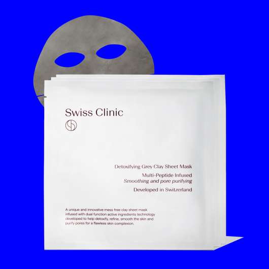 Detoxifying Grey Clay Sheet Mask 3-Pack