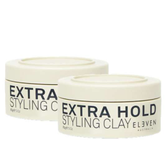 Eleven Australia Extra Hold Styling Clay Duo 2x85g