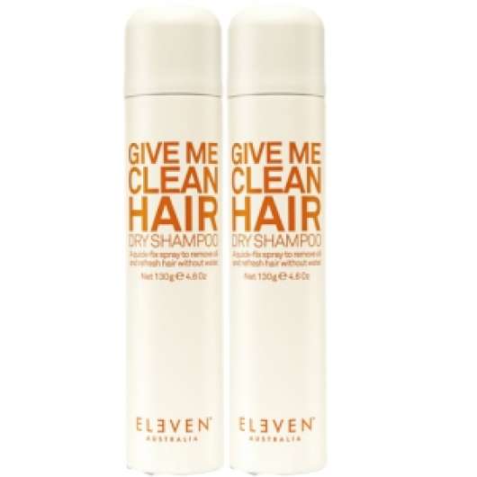 Eleven Australia Give Me Clean Hair Dry Shampoo Duo 2x130g