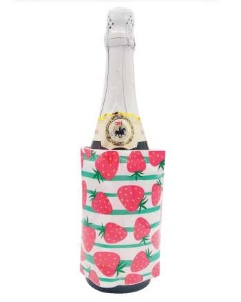 Excellent Houseware Cooling Element For Bottles Strawberry