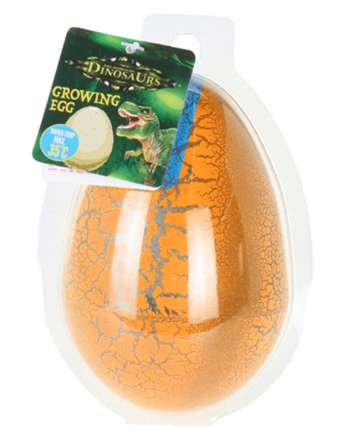 Fun & Games Growing Dino Egg Orange