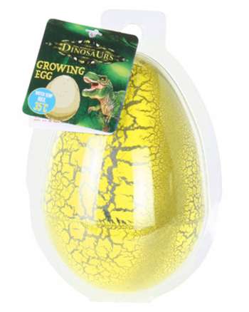 Fun & Games Growing Dino Egg Yellow