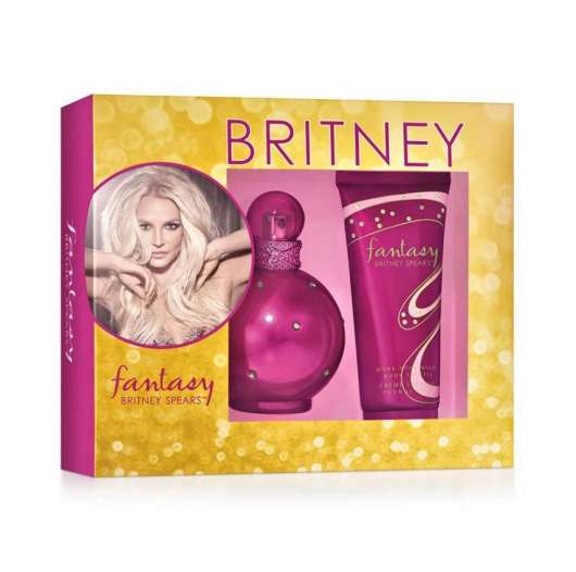 Giftset Britney Spears Fantasy Edp 100ml + Body Souffle