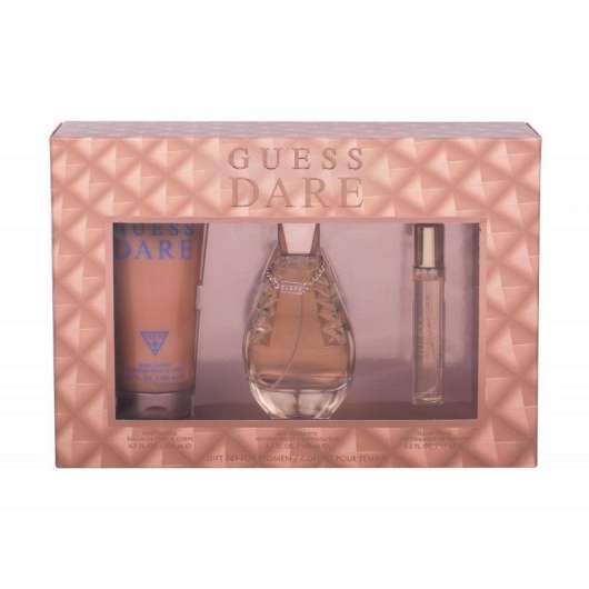 Giftset Guess Dare Edt 100ml + Edt 15ml + Body Lotion 200ml