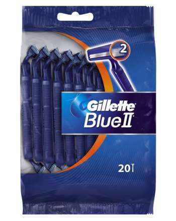 Gillette Blue 2 - Engangsskrabere 20 pak
