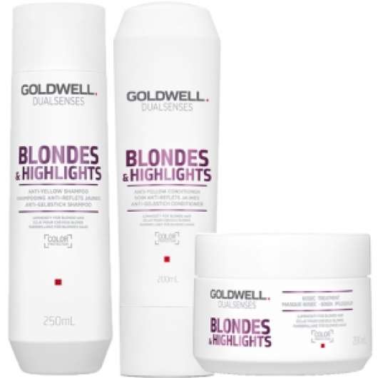 Goldwell Dualsenses Blondes & Highlights Shampoo 250ml & Balsa