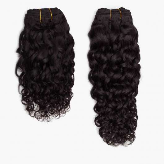 Hair Weft Bouncy Curl 1.2 Black Brown 40 cm