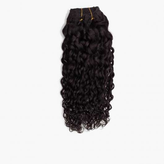 Hårträns Curly Curls 1.2 Black Brown 35 cm