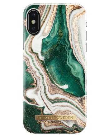 iDeal Of Sweden Cover Golden Jade Marble iPhone X/XS (U)