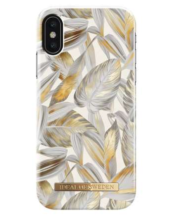 iDeal Of Sweden Cover Platinum Leaves iPhone X/XS