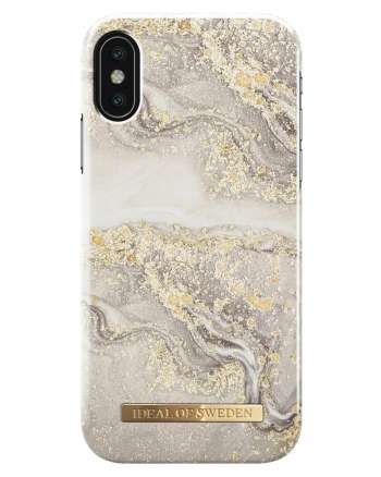 iDeal Of Sweden Cover Sparkle Greige Marble iPhone X/XS (U)