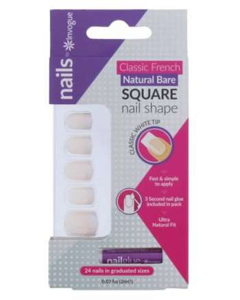 Invogue Classic French Natural Bare Square