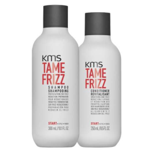 KMS Tame Frizz Duo Shampoo 300ml & Conditioner 250ml