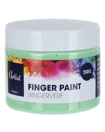 Krea Finger Paint Mint Green 150 ml