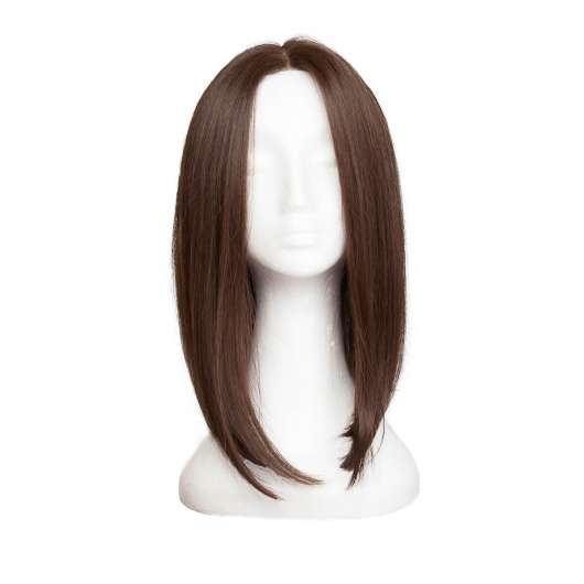 Lace Front Peruk Lob 2.2 Coffee Brown 40 cm
