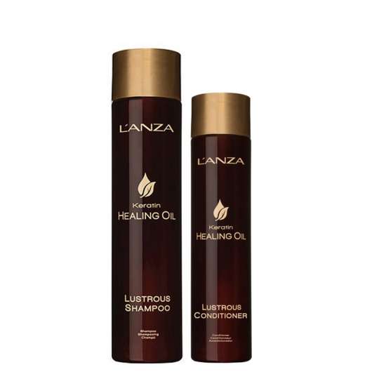 Lanza Keratin Healing Oil Lustrous Shampoo & Conditioner Duo