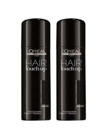 Loreal Professionnel Hair Touch Up Black Duo 2x75ml