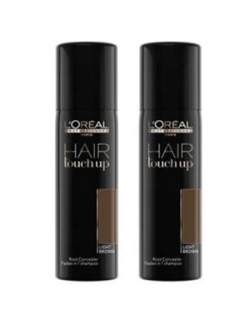 Loreal professionnel Hair Touch Up Light Brown Duo 2x75ml