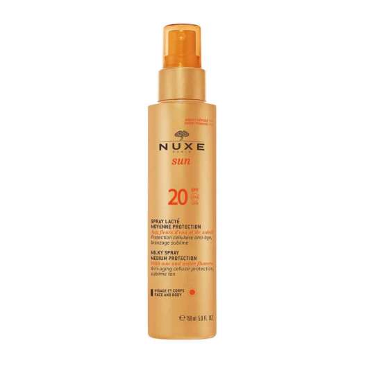 NUXE Sun Milky Spray For Face & Body SPF20 150ml
