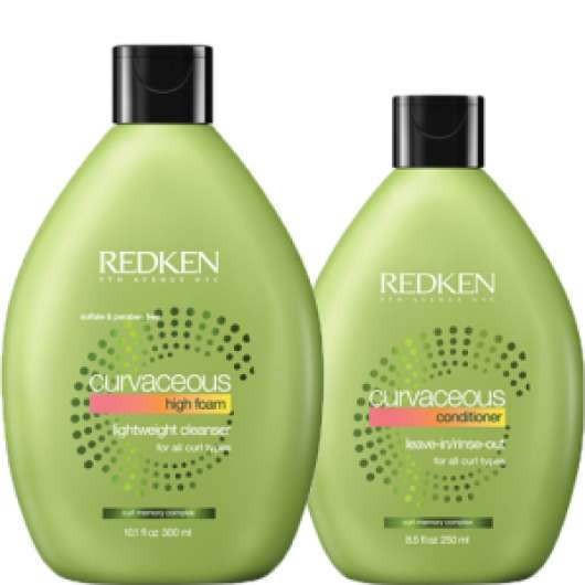 Redken Curvaceous Shampoo 300ml & Balsam 250ml