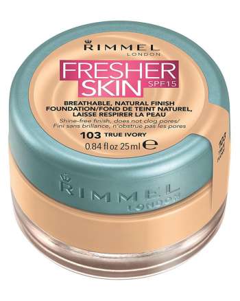 Rimmel Fresher Skin Foundation SPF 15 103 True Ivory 25 ml